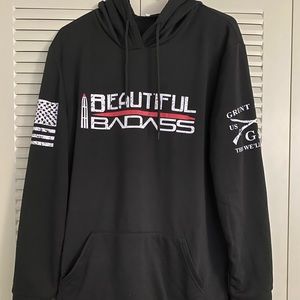 Grunt Style Beautiful Badass Hooded sweatshirt